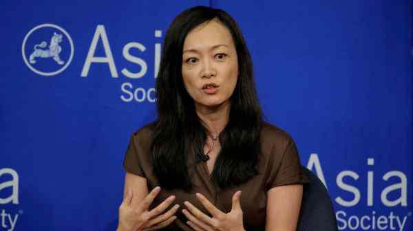 Sue Mi Terry speaks&nbsp;at the Asia Society in New York on June 19, 2017.&nbsp;&nbsp;