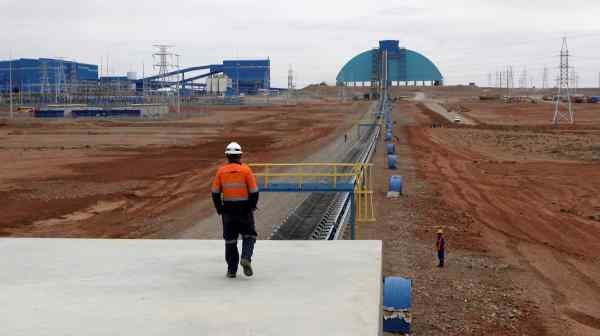 The&nbsp;Oyu&nbsp;Tolgoi&nbsp;mine in Mongolia's South Gobi region.&nbsp;Mongolia owns 34% of what is one of the world's largest-known copper and gold deposits, with Rio controlling&nbsp;the rest.