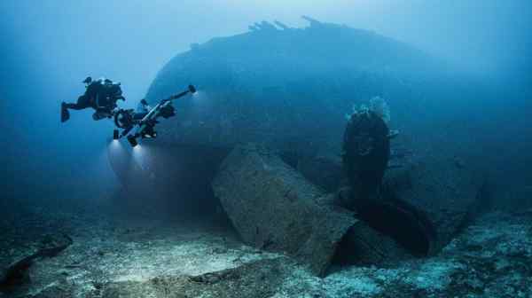 Major Projects Foundation conducts fieldwork on sunken vessels in Chuuk Lagoon in the Federated States of Micronesia in May. (Major Projects Foundation)