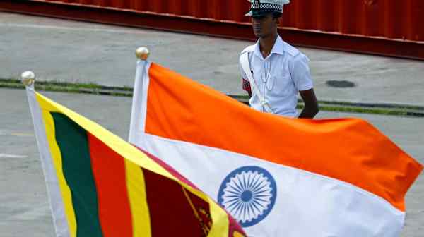 An Indian fishing boat collided with a Sri Lankan naval vessel just north of Katchatheevu, a contentious island India ceded to Sri Lanka in the 1970s.&nbsp;