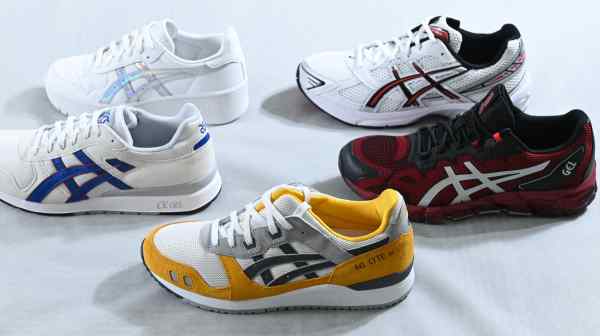 The Cambodian factory manufactures Asics'&nbsp;Sportstyle sneakers.&nbsp;(Photo by Atsushi Ooka)