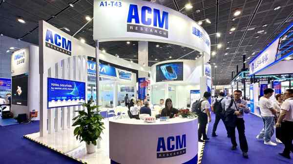 China's ACM Research is among the chipmaking equipment companies considering participating in the joint Malaysian-Chinese expo.&nbsp;(Photo by Shunsuke Tabeta)