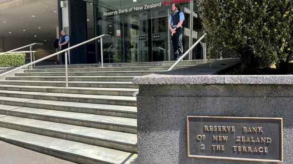 The Reserve Bank of New Zealand in Wellington. The central bank signaled more cuts ahead depending on how inflation evolves.