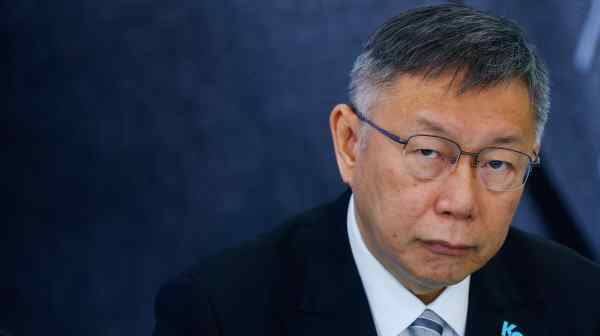 Ko Wen-je, leader of the Taiwan People's Party, has blamed the alleged misreporting of campaign expenses on an accountant.