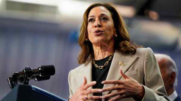 U.S. Vice President Kamala Harris describes herself as an "Auntie" in her social media profiles, adopting an honorific used among Black and South Asian supporters.