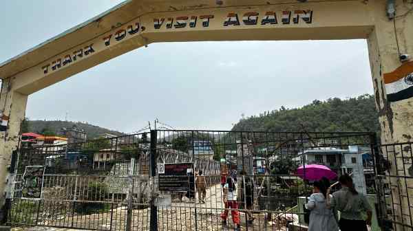 The friendship bridge spanning the Tiau River serves as an important commercial lifeline between the northeastern Indian state of&nbsp;Mizoram and western Myanmar's Chin state.&nbsp;