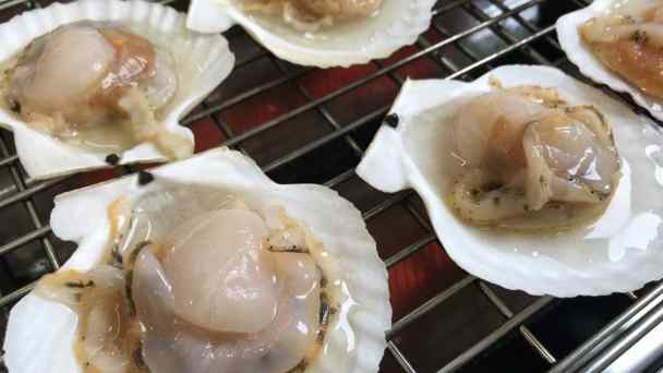 Scallop exports to the U.S. and Southeast Asia have surged.&nbsp;(Photo by Takumi Sasaki)