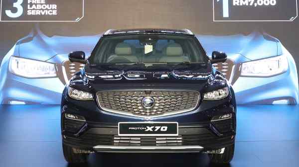 Malaysian automaker Proton launched the redesigned X70 SUV on Aug. 15. (Proton)