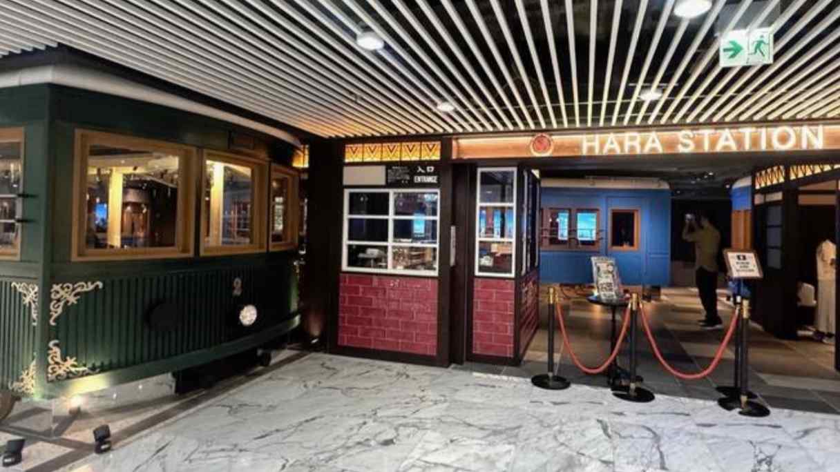 The Hara Cafe is located in Hong Kong's bustling Tsim Sha Tsui district. (Photo obtained by Nikkei)