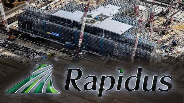 Construction on Rapidus' first plant is underway&nbsp;in Japan's northernmost prefecture of Hokkaido, with mass production slated for 2027. (Nikkei montage/Source photos by Kyodo and Yuki Nakao)&nbsp;